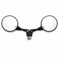 SPIKI CF Touring Mirrors (Pair) | 360 Degree Foldable Rear View Mirrors