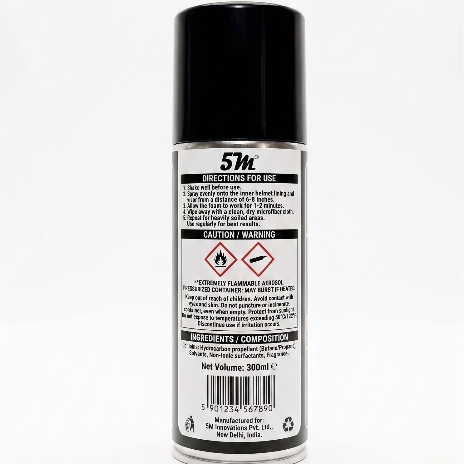 5M HELMET CLEANER FOAM