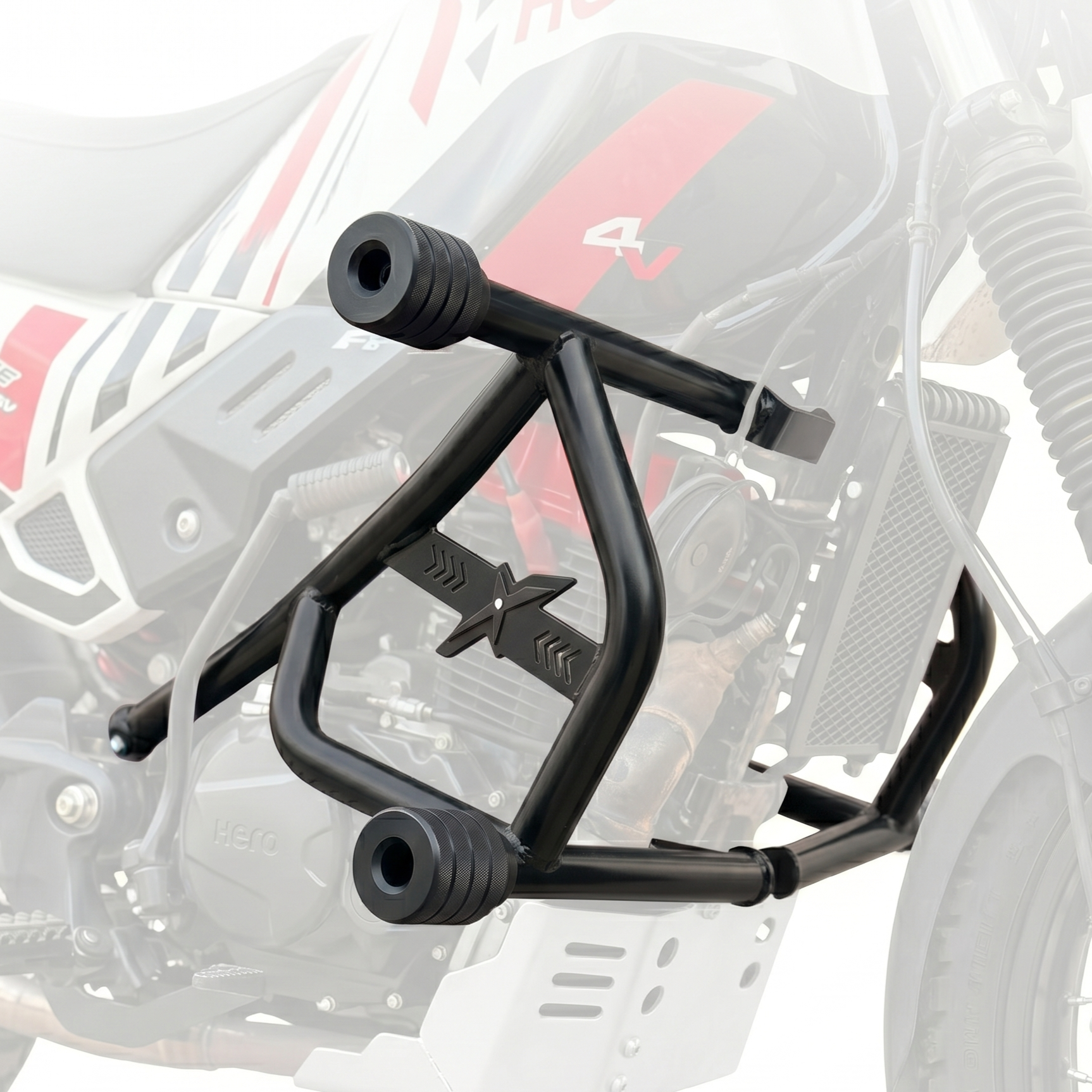 Dual-Frame Crash Guard for Hero Xpulse