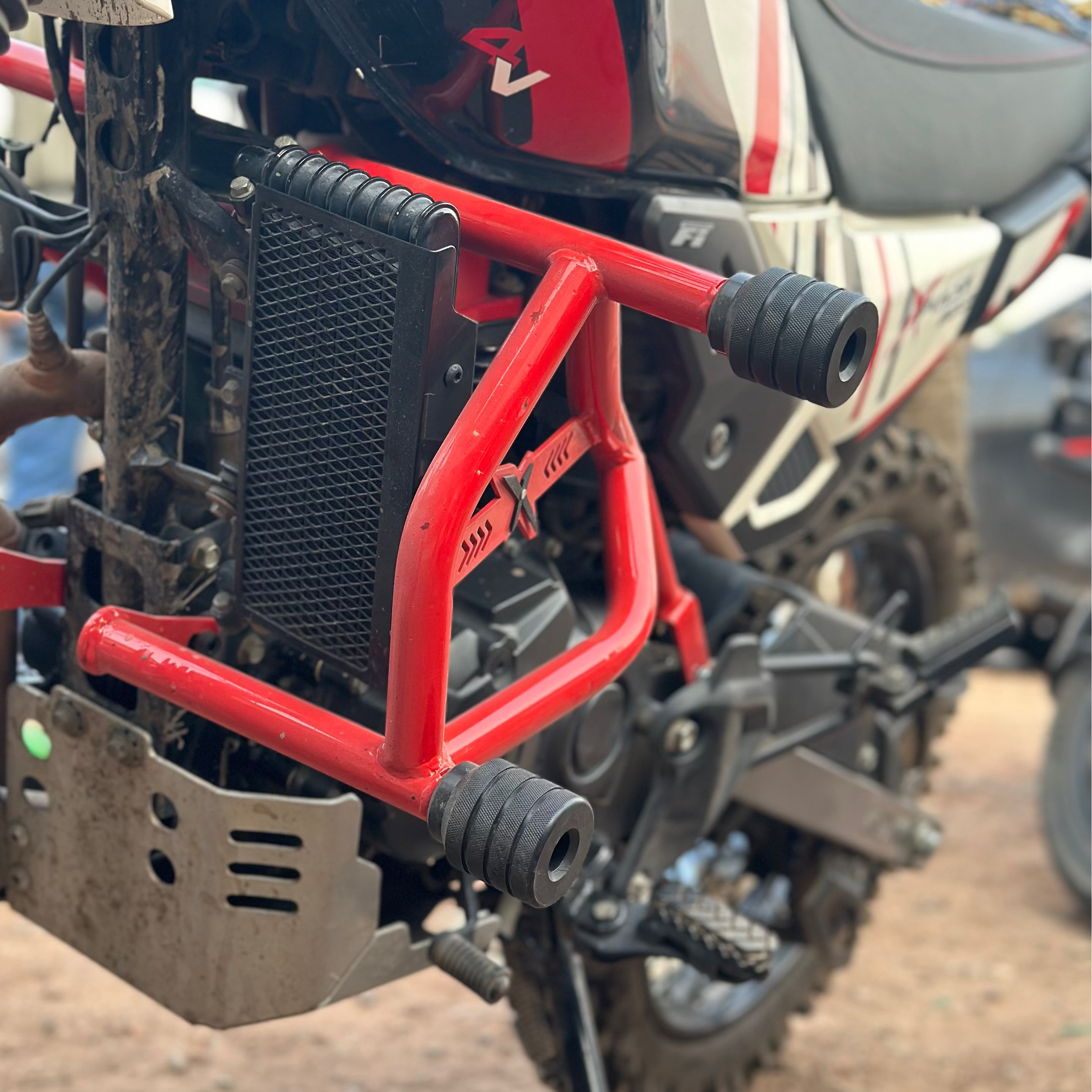 Dual-Frame Crash Guard for Hero Xpulse