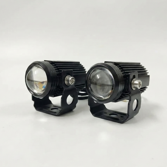 HJG Mini Drive LED 40W Fog Light Dual Color (White & Yellow) 2Pcs