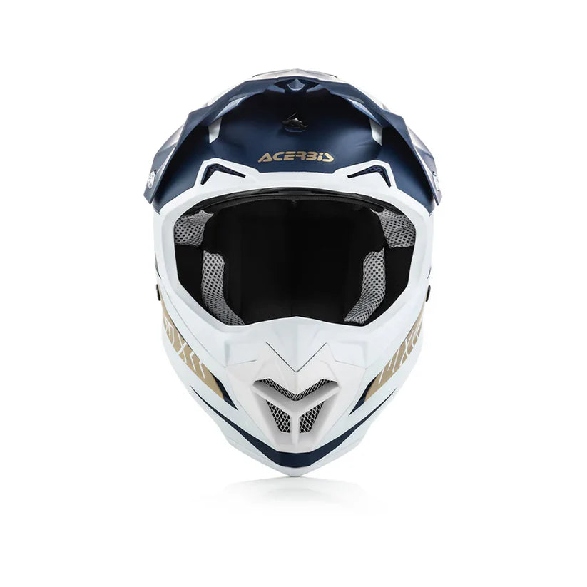 Acerbis Profile 4 Motocross Helmet | Blue White