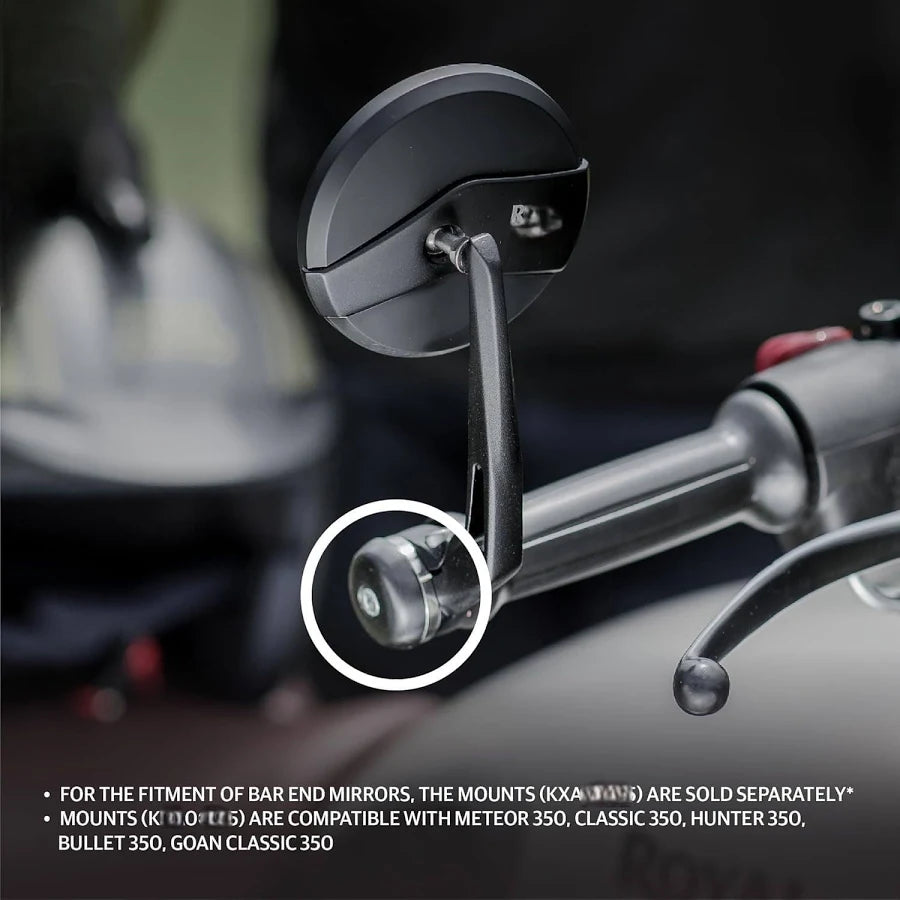 Royal Enfield Bar End Mirrors (Universal)