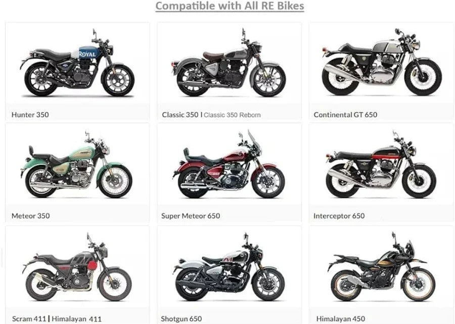 Royal Enfield Bar End Mirrors (Universal)